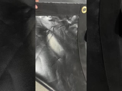 맞춤형 PVC 코팅 직물 평면 블루 스틸 타프 PVC 타플린 시트